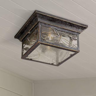 Retro rural ceiling lamp