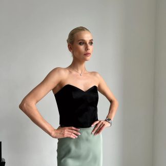 Black tube top