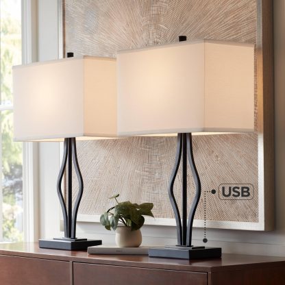 Modern simple art table lamp - Image 5