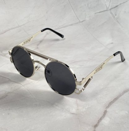 Retro steampunk sunglasses - Image 3