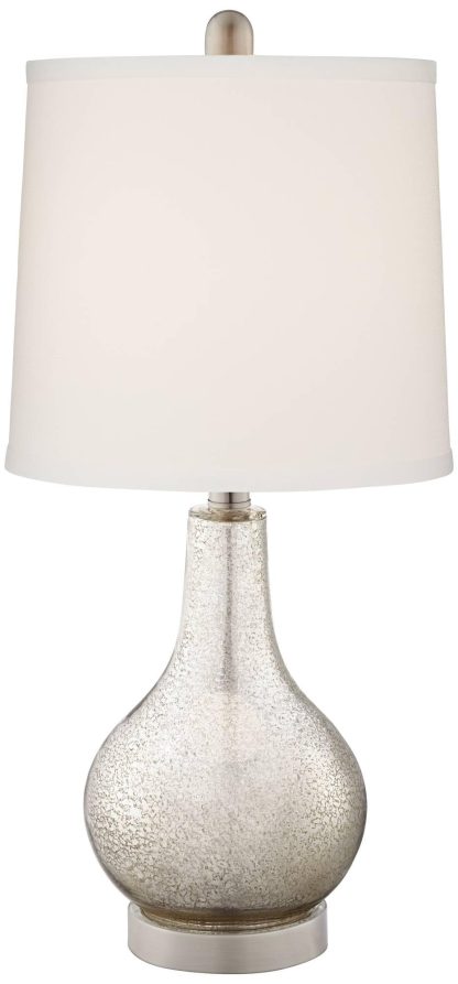 Ice crack glass table lamp