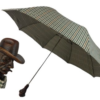 Retro Plaid Gentleman Umbrella