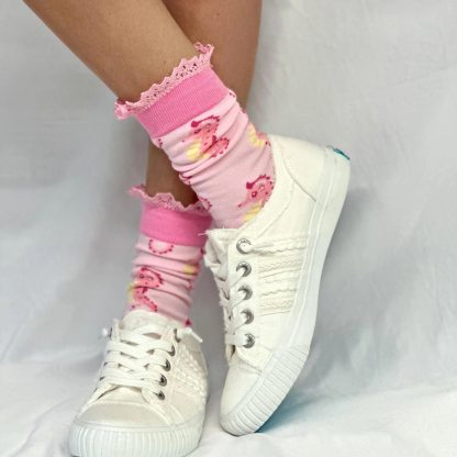 Childlike seahorse lace socks - Image 3