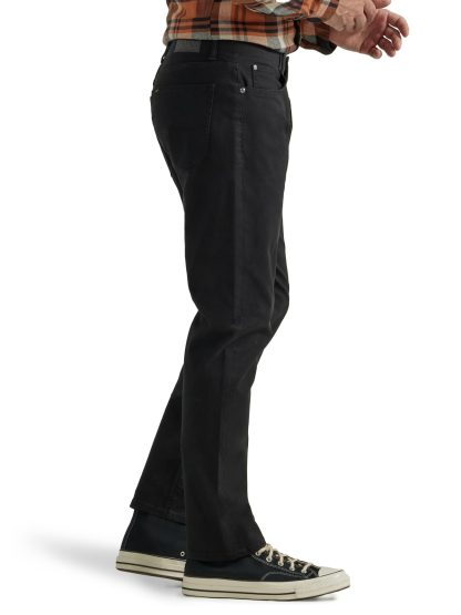 Classic black straight jeans - Image 4