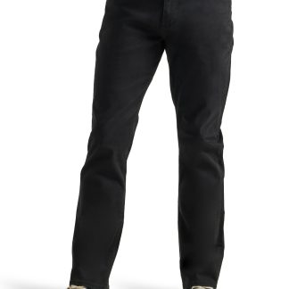 Classic black straight jeans
