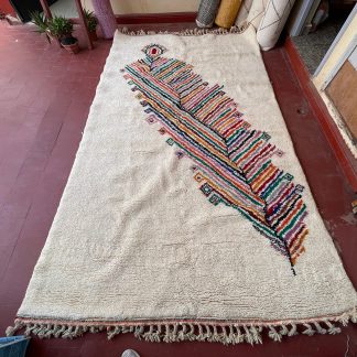 Feather element handmade carpet