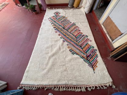 Feather element handmade carpet