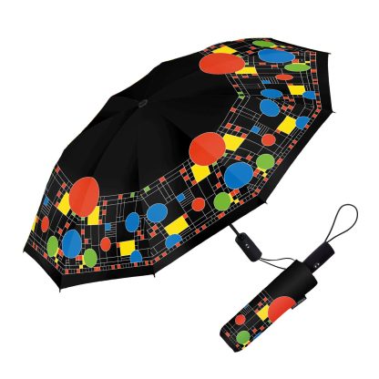 Mondrian style folding umbrella - Image 3