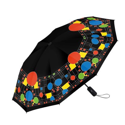 Mondrian style folding umbrella - Image 2