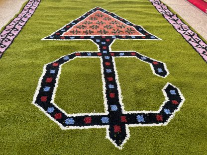 Retro ethnic style handmade carpet - Image 5