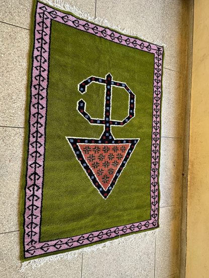 Retro ethnic style handmade carpet - Image 3