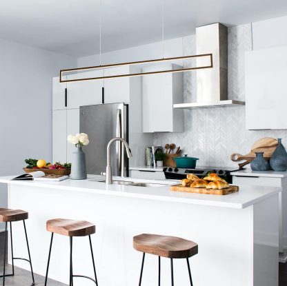 Simple long chandelier - Image 2