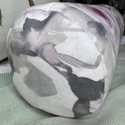 Ink Rose Cylindrical Pillow - Image 7