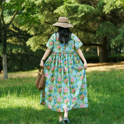 Floral dress - Image 4