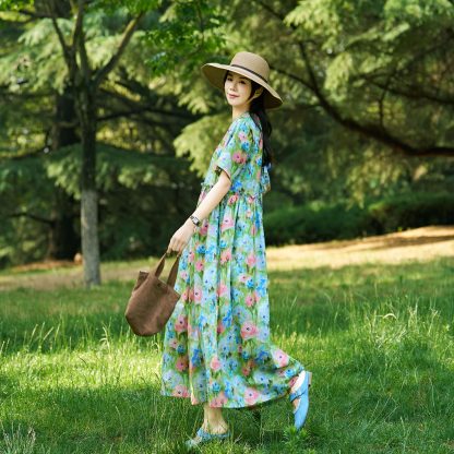 Floral dress - Image 3