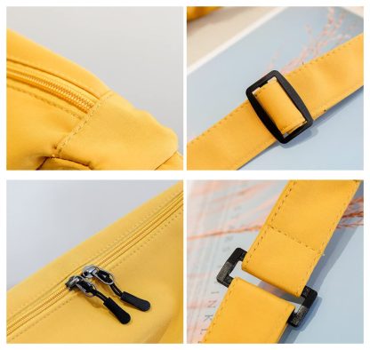 Warm Yellow Crescent Shoulder Bag - Image 6