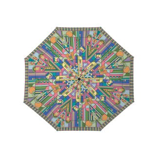 Artistic geometric reverse umbrella