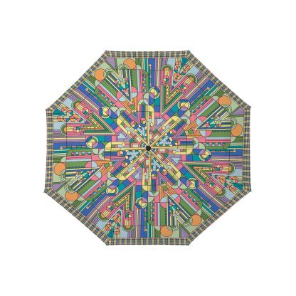 Artistic geometric reverse umbrella