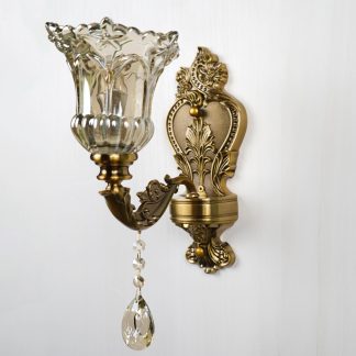European retro wall lamp