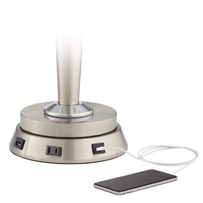 Modern simple style glass metal table lamp - Image 4