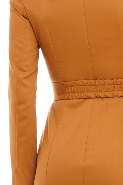Caramel Blazer Dress - Image 5