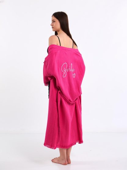 Slouchy Cotton Terry Bathrobe - Image 5
