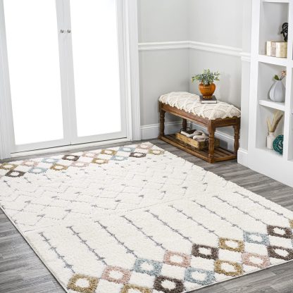 Moroccan style checkered carpet - Image 5