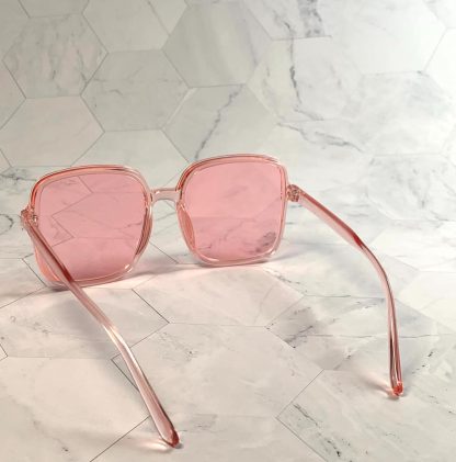 Sweet cool pink frame sunglasses - Image 4