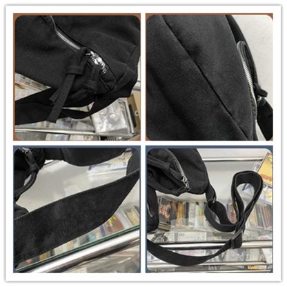 Trendy and functional black shoulder bag - Image 5