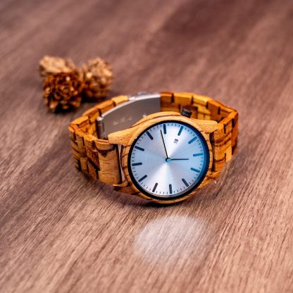 Handmade Wooden Quartz Watch - Image 6