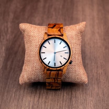Handmade Wooden Quartz Watch - Image 2