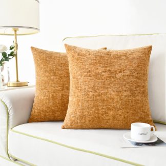 Warm brown texture pillowcase