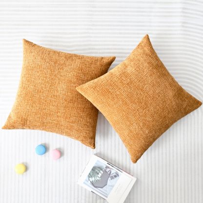 Warm brown texture pillowcase - Image 6
