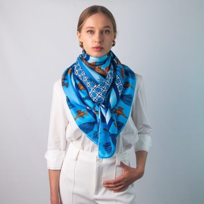 Desert Creatures Print Scarf - Image 7
