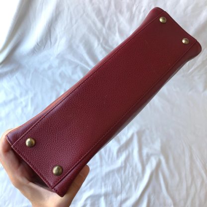 Vintage Elegant Handbag Briefcase - Image 2
