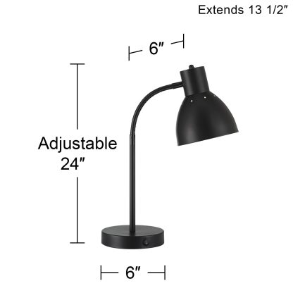 Simple style metal table lamp - Image 9