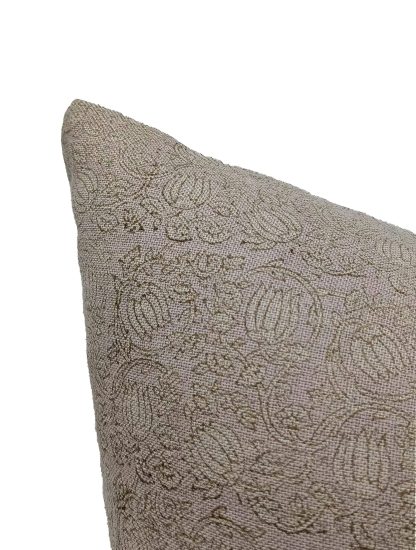 Plain dark pattern jacquard pillowcase - Image 2