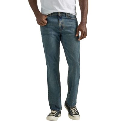 Men's classic straight jeans