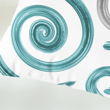 Artistic Swirl Throw Pillow Cover - Image 8