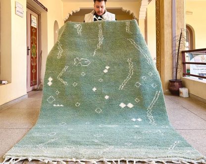 Fresh and natural handmade carpet