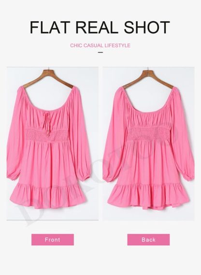 Sweet princess style square neck dress - Image 2