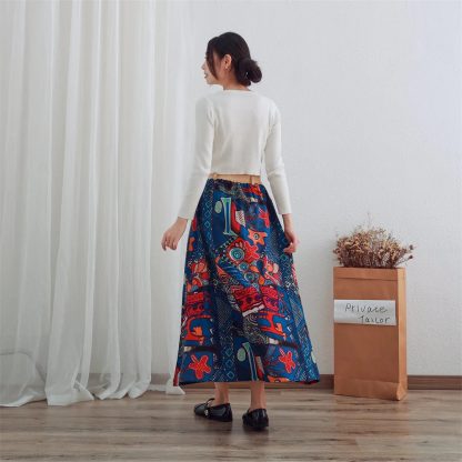 Art print skirt - Image 4
