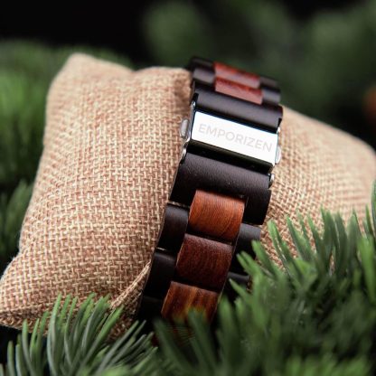 Black dial watch with mysterious rune pattern - Image 4