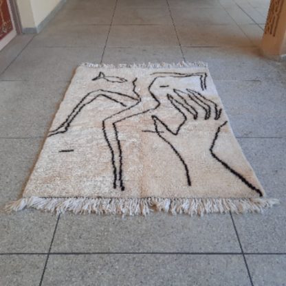 Artistic handmade wool carpet - Image 2