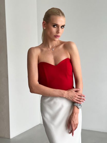 Red tube top - Image 4