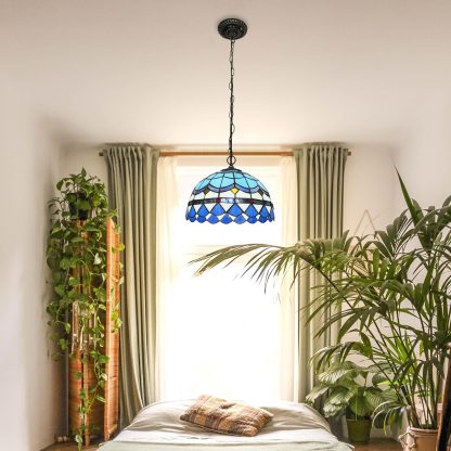 Tiffany Art Chandelier - Image 4