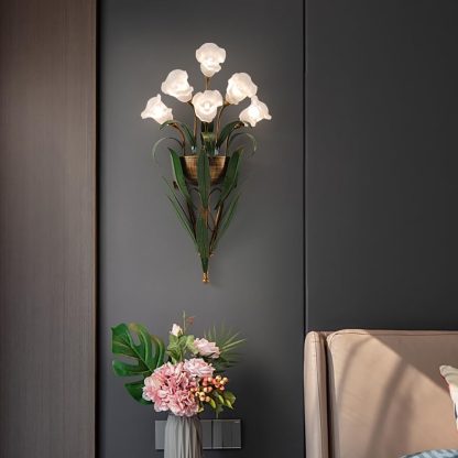 Flower shape wall lamp - Image 2
