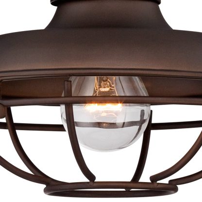 Industrial style retro cage outdoor wall light - Image 8