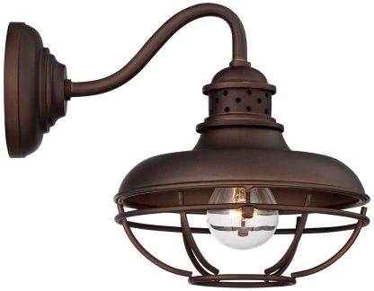 Industrial style retro cage outdoor wall light - Image 7
