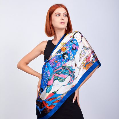 Klimt silk scarf - Image 3